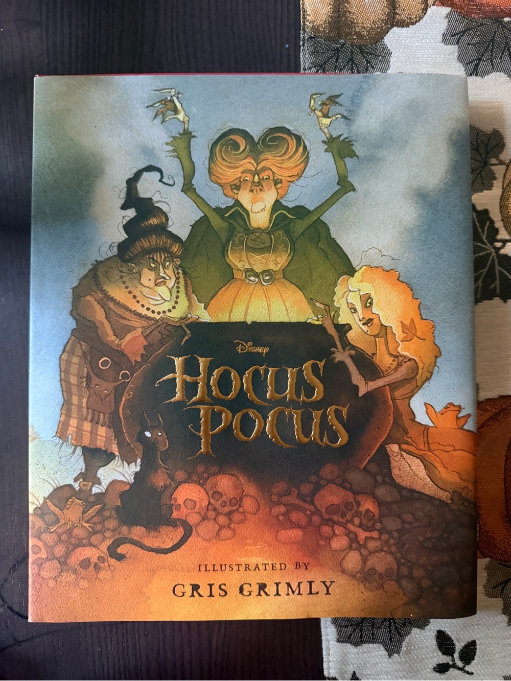 Hocus Pocus illustrated book cover